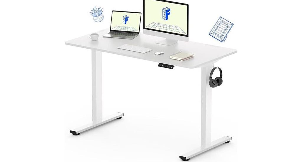 height adjustable standing desk