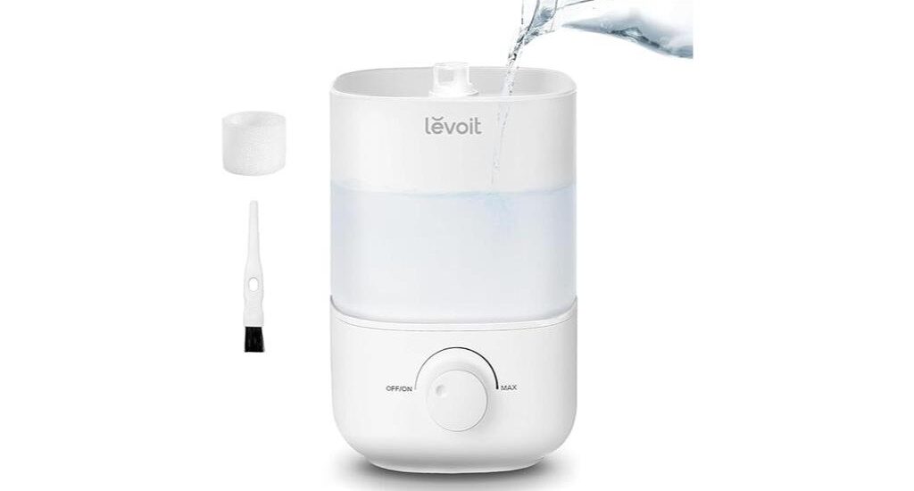 quiet easy fill humidifier