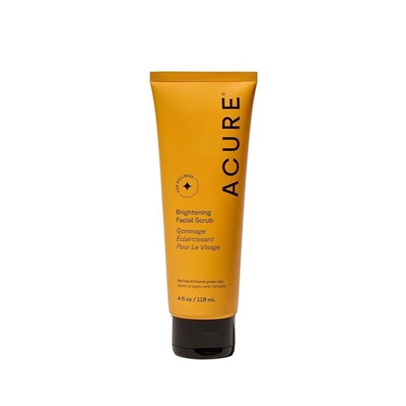 Acure Brightening Facial Scrub with Sea Kelp (4 fl oz)