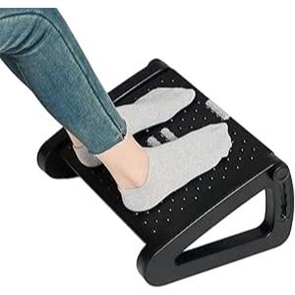 Ergonomic Under-Desk Footrest with Adjustable Height