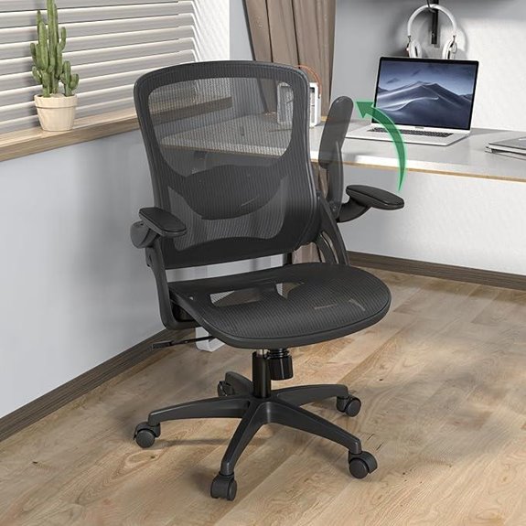 Ergonomic Mesh Office Chair with Adjustable Lumbar Support