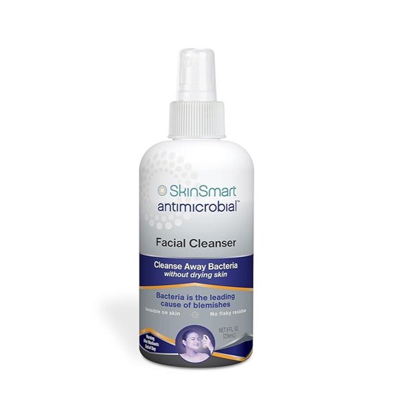 SkinSmart Antimicrobial Facial Cleanser with Hypochlorous Acid Spray