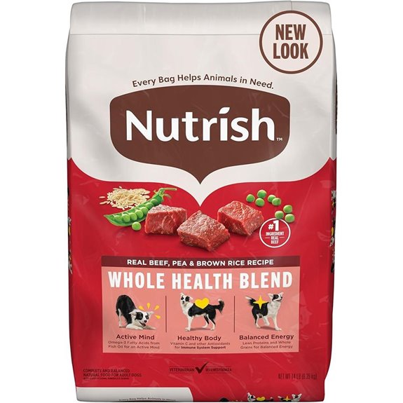 Nutrish Real Beef & Brown Rice Dry Dog Food