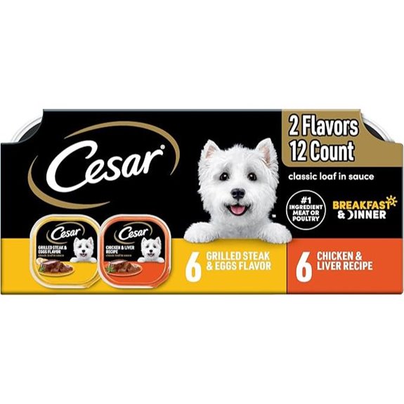 Cesar Wet Dog Food Variety Pack 12 Trays