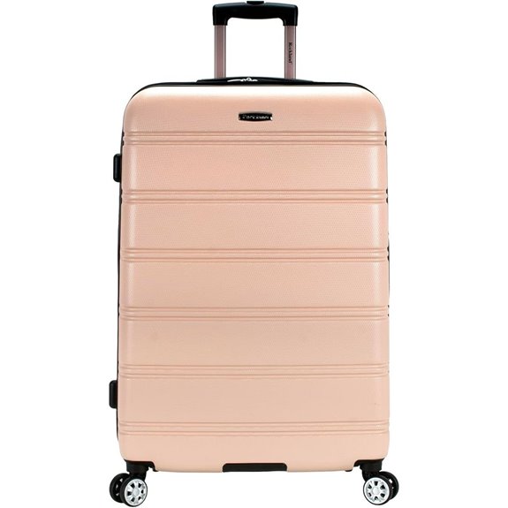 Rockland Melbourne 28 Hardside Spinner Luggage Champagne