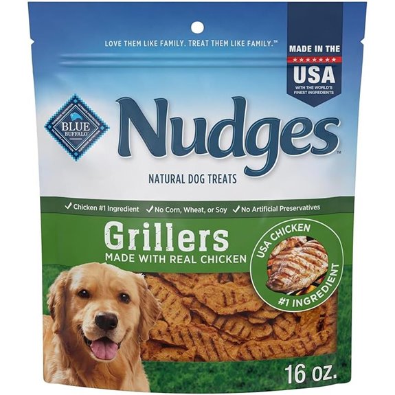 Blue Buffalo Nudges Grillers Chicken Treats 16 oz