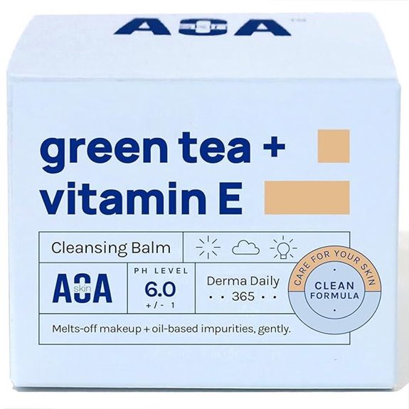 AOA Green Tea & Vitamin E Cleansing Balm