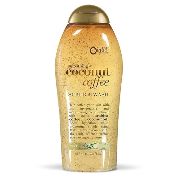 OGX Coconut Coffee Exfoliating Body Scrub 19.5oz