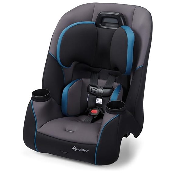 Safety 1st Crosstown Slim All-in-One Convertible Car Seat Deep Sea