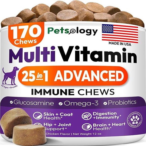 Dog Multivitamin Chewables for Hip & Joint Health