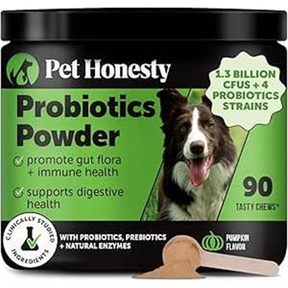 dog probiotic pumpkin supplement