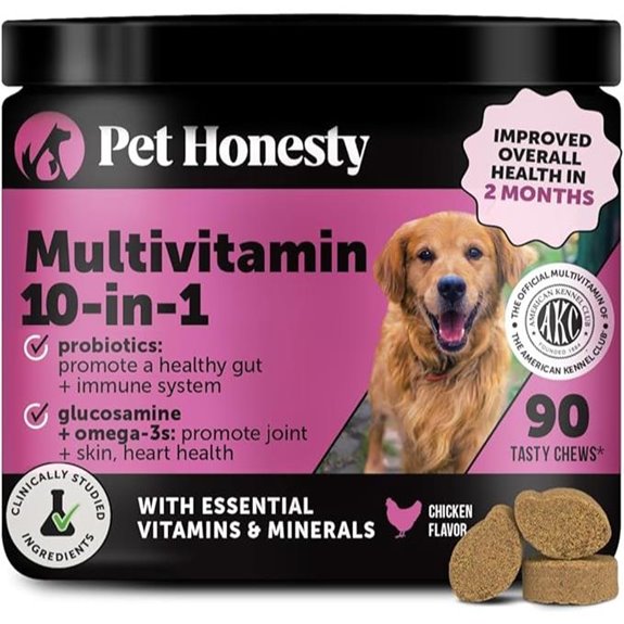 Multivitamin Dog Supplement with Probiotics & Omega 3