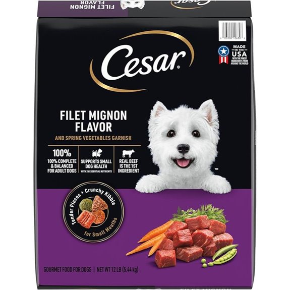 Cesar Small Breed Dry Dog Food: Filet Mignon Flavor
