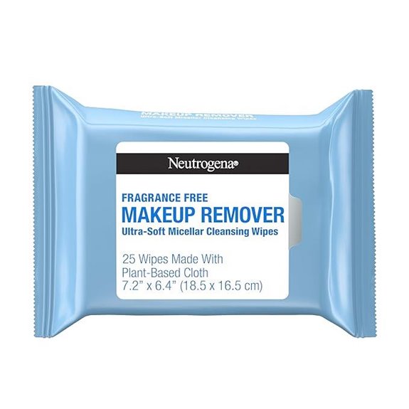 Neutrogena Fragrance-Free Micellar Makeup Remover Wipes (25 ct)