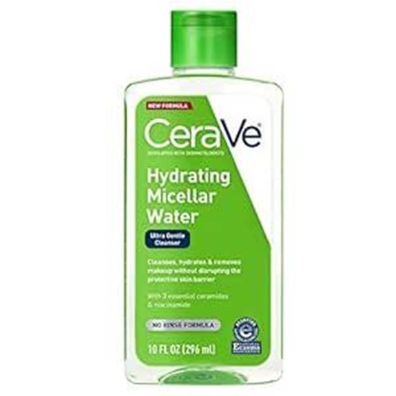 CeraVe Micellar Water: Hydrating Cleanser & Remover