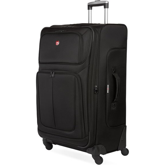 SwissGear Sion Softside Luggage – 29-Inch Black