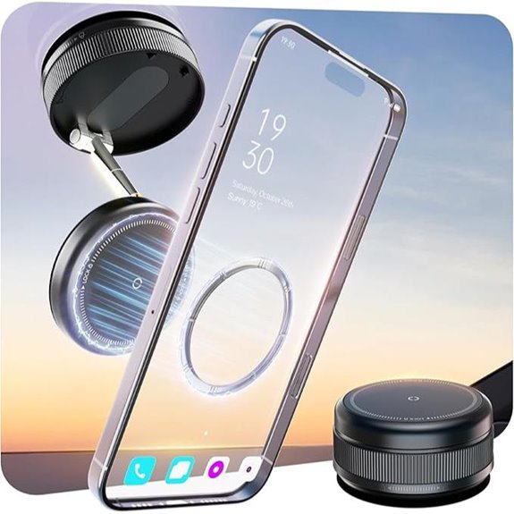 360° Vacuum Magnetic Car Phone Holder for MagSafe