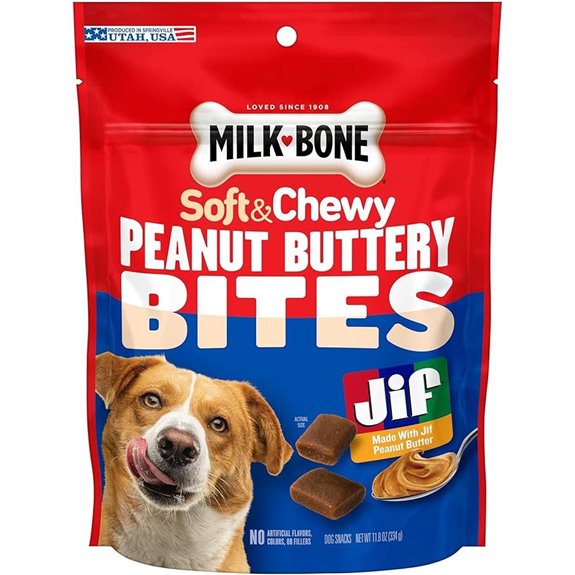 Milk-Bone Peanut Buttery Bites Dog Treats 11.8oz