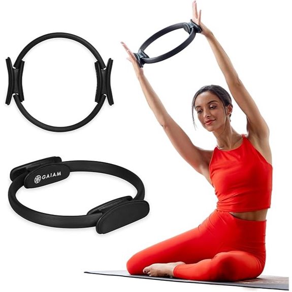 Gaiam Pilates Ring with Foam Handles