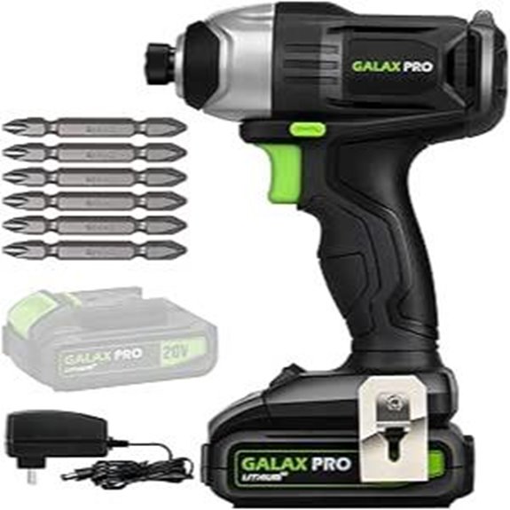 GALAX PRO 20V Impact Driver with Bits & Battery