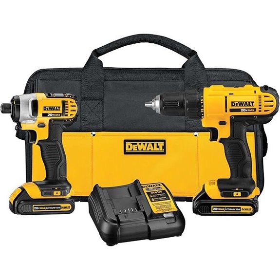 DEWALT 20V MAX Drill & Impact Driver Kit
