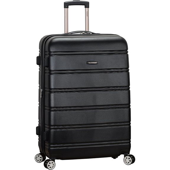 Rockland Melbourne 28 Hardside Spinner Luggage Black