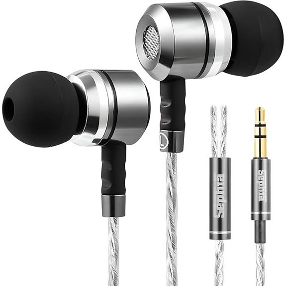 Sephia SP3060 Wired Earbuds with Case and Tips