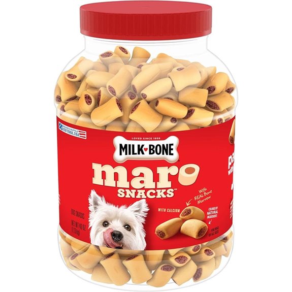 Milk-Bone MaroSnacks Small Dog Treats With Bone Marrow 40 Ounce Container