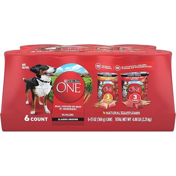 Purina ONE Wet Dog Food Variety Pack (6)