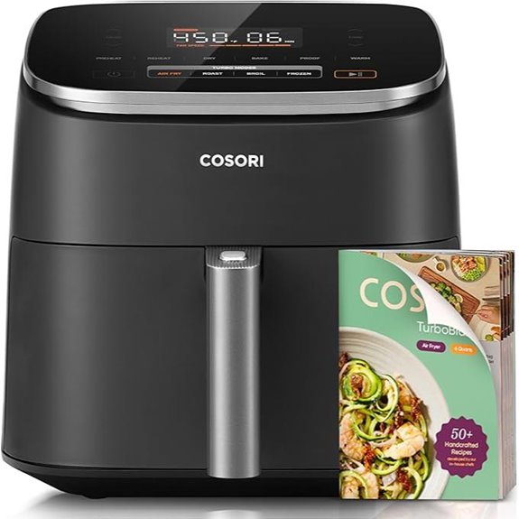 Cosori 9-in-1 Air Fryer 6 Qt Dark Gray