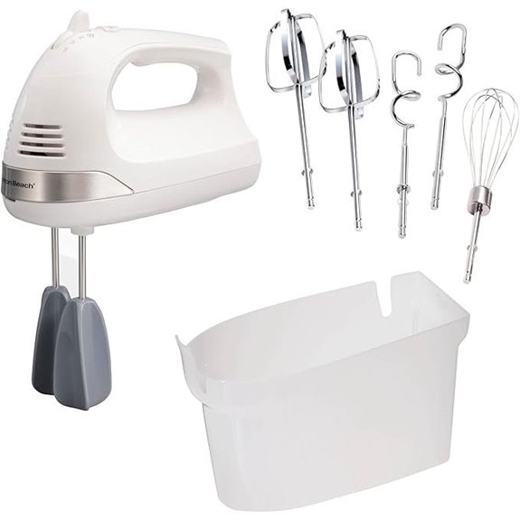 Hamilton Beach 6-Speed Hand Mixer with Attachments