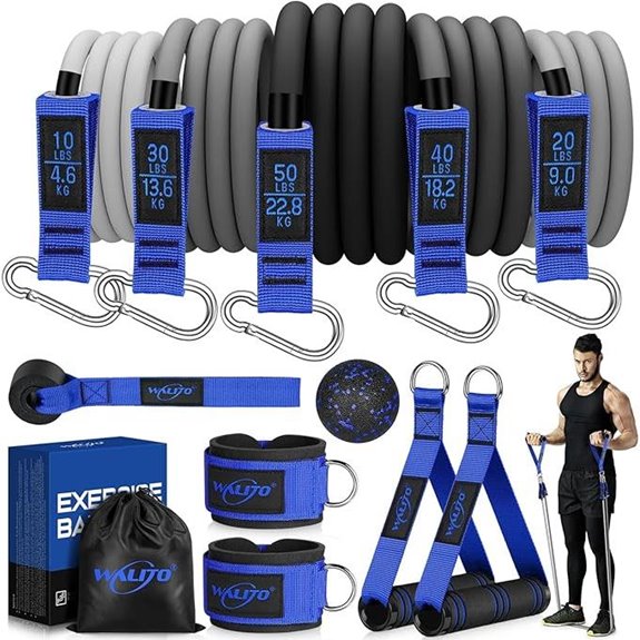 Walito Resistance Bands Set with Handles and Straps