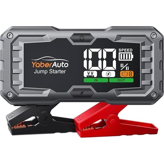 YaberAuto 5500A Jump Starter with Cables