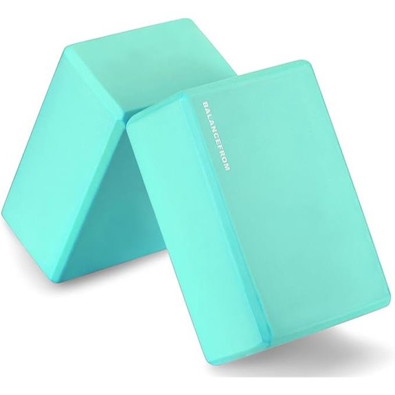 Fitvids 2-Pack High-Density Yoga Blocks (9x6x4)